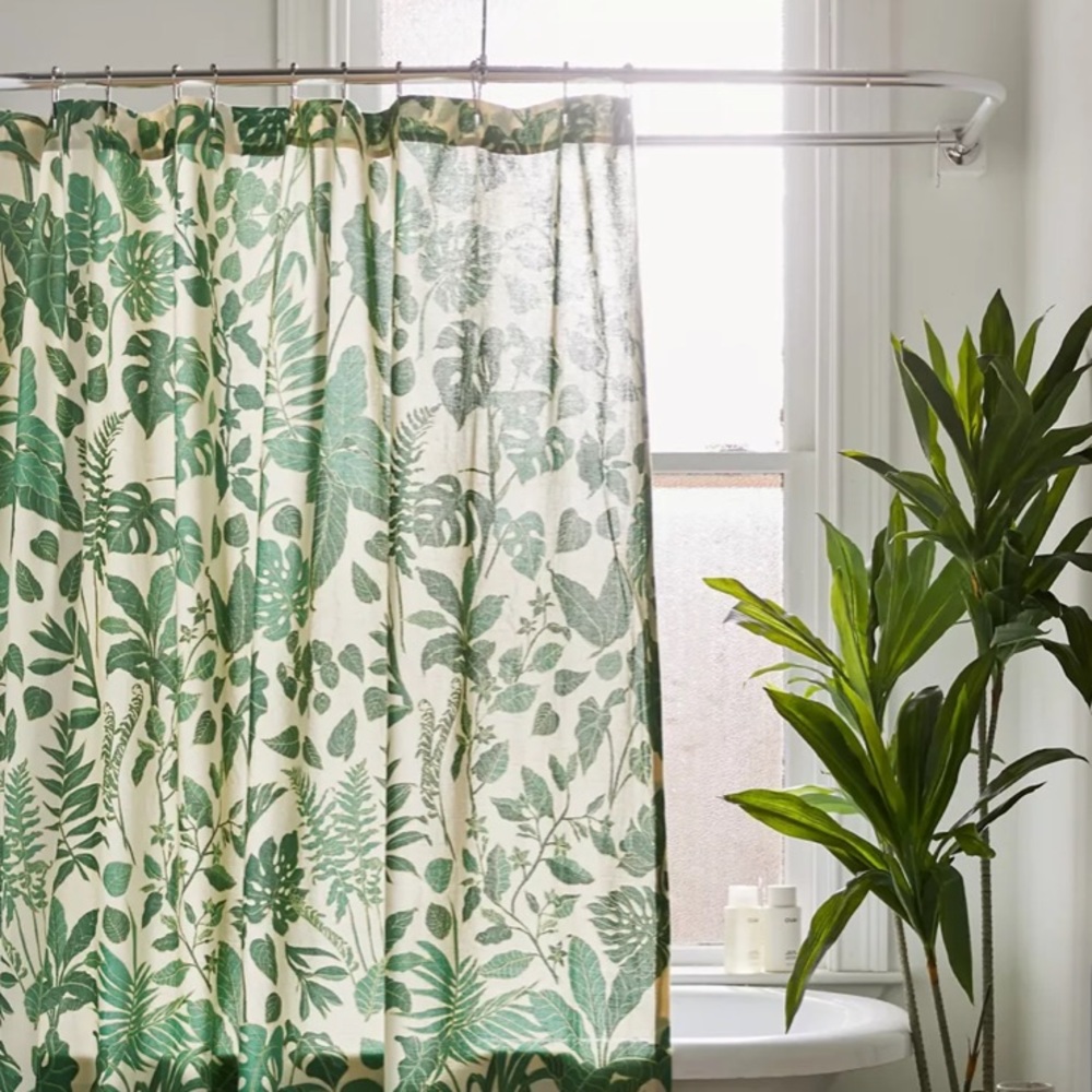 Jungle shower curtain